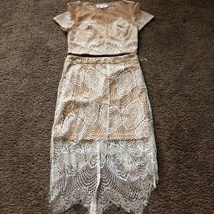 Two piece dress